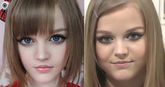 この違和感はいったい…人形にしか見えない世界の美女たちの写真いろいろ