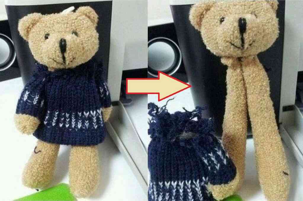 【話題】クマのぬいぐるみのコスト削減ぶりがすごいww