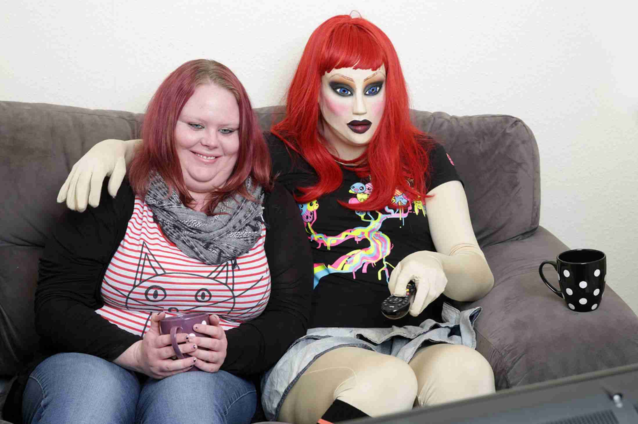 Secrets of the Living Dolls unmasked as we meet the couple who live with alter ego Viktoria - Mirror Online