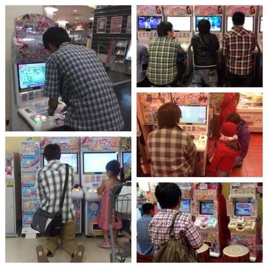 大人が子ども用のゲームを占領　子どもを並ばせてもお構いなし