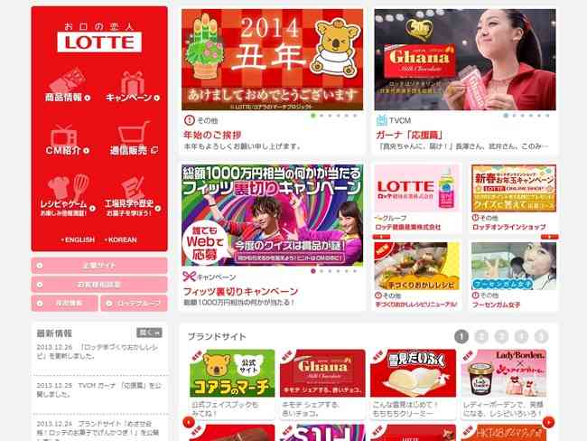ロッテ公式サイトにのっている今年の干支がなんか違うと話題にwww