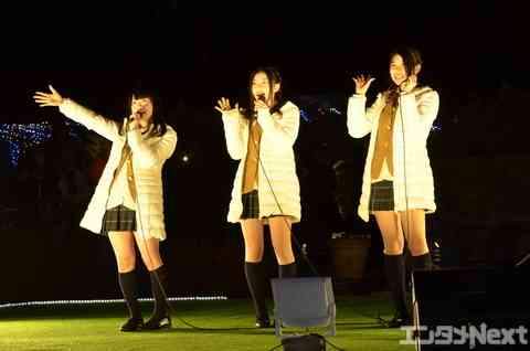 SKE48の終身名誉研究生・松村らがイルミネーションに感激！ | エンタメNEXT - アイドル情報総合ニュースサイト