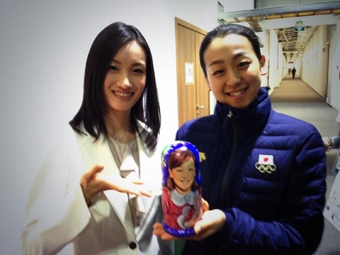 ソチ五輪キャスター高橋尚子さん、「実は美人」と記者やカメラマンから評判!