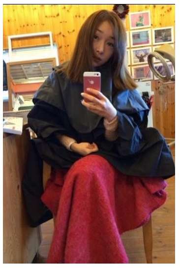 加護亜依がヘアスタイルをチェンジ 「こんなに明るくしたの初めて」