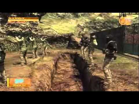 MGS4 珍プレイ集　～無能な兵士～ - YouTube