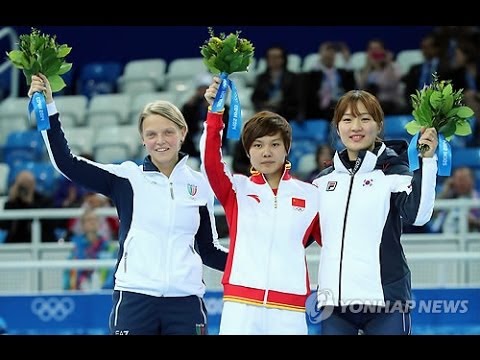 Valuable Sports Spirit that not give up(Park Seung-hi(박승희) women's 500M short track in 2014 Sochi) - YouTube