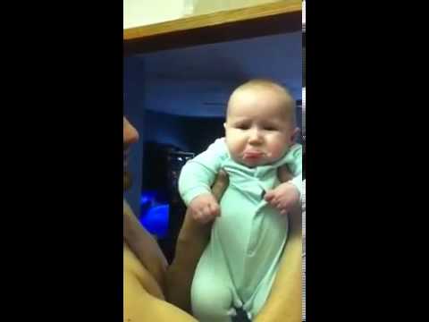 Cute Baby Hates Kisses - YouTube