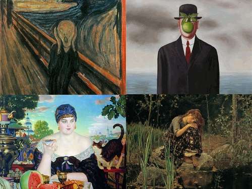 「偉大な絵画の前後を想像してみたら…こんな作品になった」:らばQ