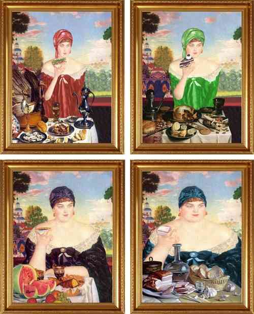 有名な絵画の前後を想像してみたら、とんでもないことになったw