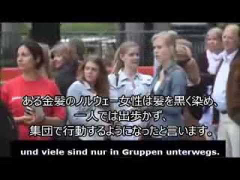 ノルウェーで増えるレイプ犯罪　移民問題 - YouTube