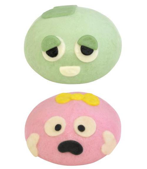 ガチャピン＆ムックの中華まん、ファミリーマートが各50万食限定で発売
