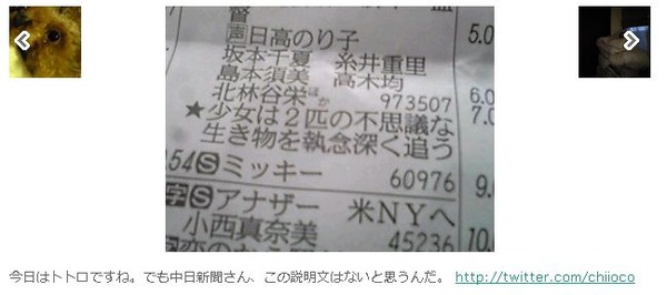 中日新聞の「となりのトトロ」の紹介が深すぎると話題に
