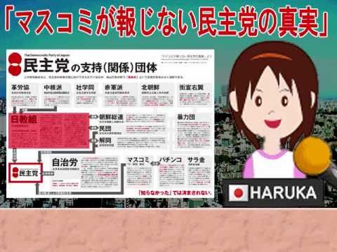 マスコミが報道しない民主党の実態 - YouTube