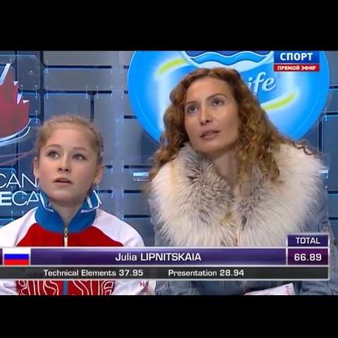 【フィギュアスケート】世界選手権2014・女子SP 実況