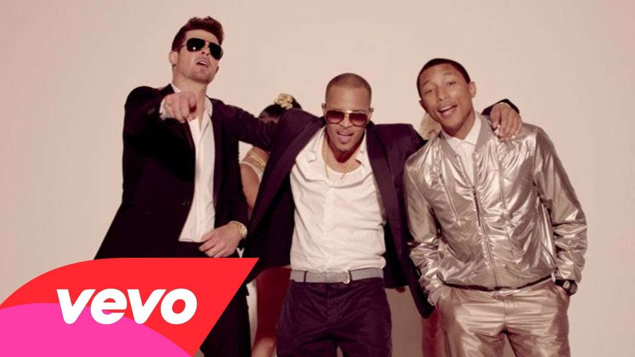 Robin Thicke - Blurred Lines ft. T.I., Pharrell - YouTube