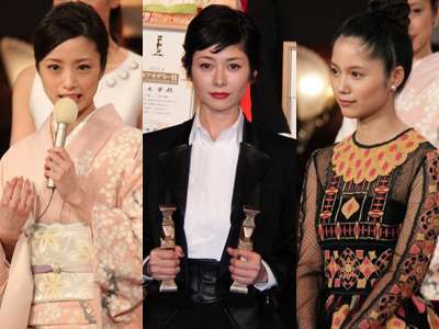 【日本アカデミー賞】真木よう子、35年ぶりのダブル受賞！うっすら目も潤む