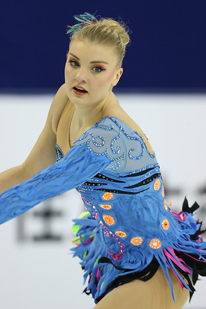 【フィギュアスケート】世界選手権2014・女子SP 実況