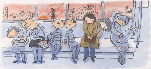 電車で見かけるあんな人こんな人