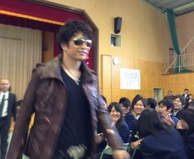 卒業式に「GACKT」が来た!!!!