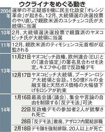 ウクライナの政変とその背景 - 国際情勢の分析と予測