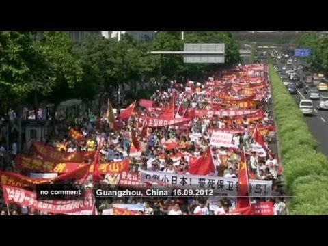 中国での反日暴動　 YouTube