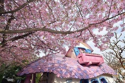 ディズニーで今の時期しか見れない桜を使ったアートがヤバイ!!