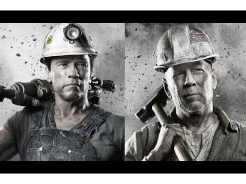 シュワちゃんとB.ウィリスの最強コンビが"競演" - YouTube