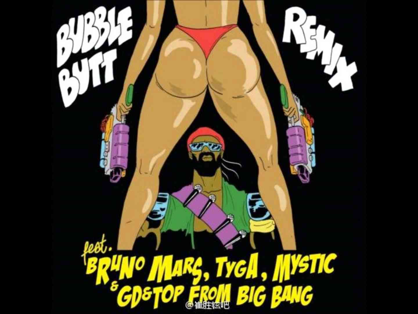 Bubble Butt (feat. Bruno Mars, GD & TOP from Big Bang, Tyga & Mystic) (AUDIO) - YouTube
