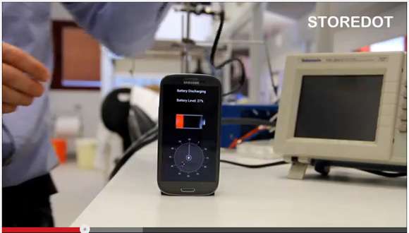 【充電革命】たったの30秒でバッテリーが満タンになるスマホ充電器！2016年発売予定