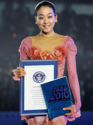 【フィギュア】浅田真央、羽生結弦がギネス記録認定！