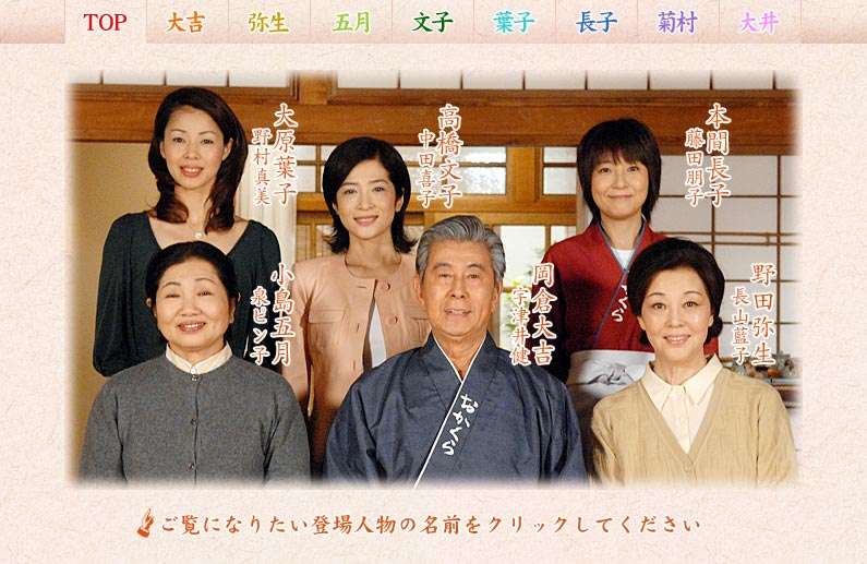 橋田壽賀子あるある。