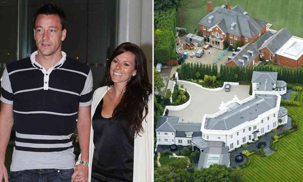 Footballer John Terry in property win after netting £21.25million for his two houses | Mail Online