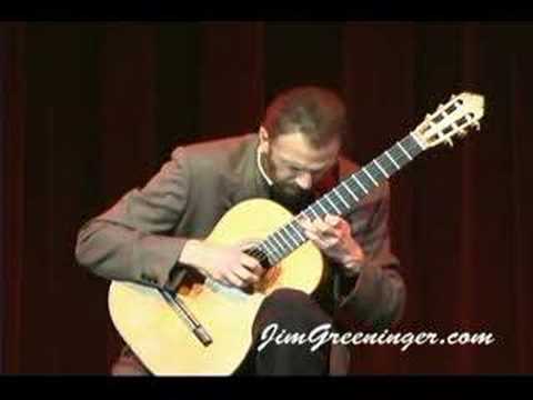 Classical/guitar, Jim Greeninger, Recuerdos de la Alhambra - YouTube