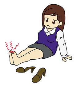 あぶら足の人いませんか～