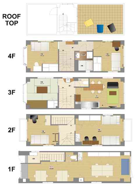 クリエイターが半年間無料で住めるシェアハウスが誕生