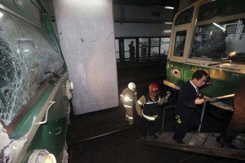 韓国・ソウル地下鉄で追突・脱線事故…170人超負傷か、死者はなし