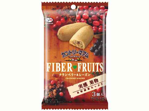女性にうれしい健康志向！食物繊維たっぷりな「カントリーマアム実感果物」発売