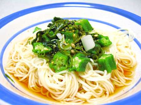 そうめんと○○○が定番