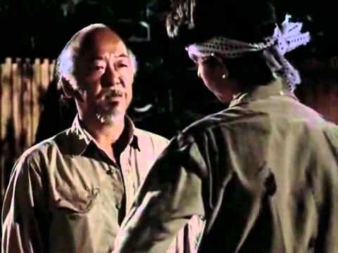 karate kid wax on wax off - YouTube