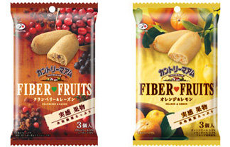 女性にうれしい健康志向！食物繊維たっぷりな「カントリーマアム実感果物」発売