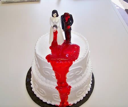 【閲覧注意？】海外にある「離婚ケーキ」なるものが怖すぎるｗｗｗ