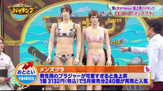 バイキングでブラが丸見えに…