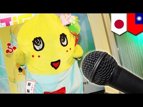 台湾でふなっしーインタビュー - YouTube
