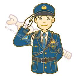 【画像】警官に誘導される子ガモが微笑ましい