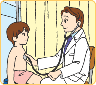 子供を病院で受診させる基準。