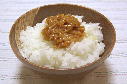 ごはんのお供といえば…？