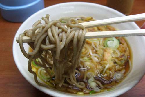 立ち食いそばの正体は蕎麦じゃなくて“茶色いうどん”だった事が判明！