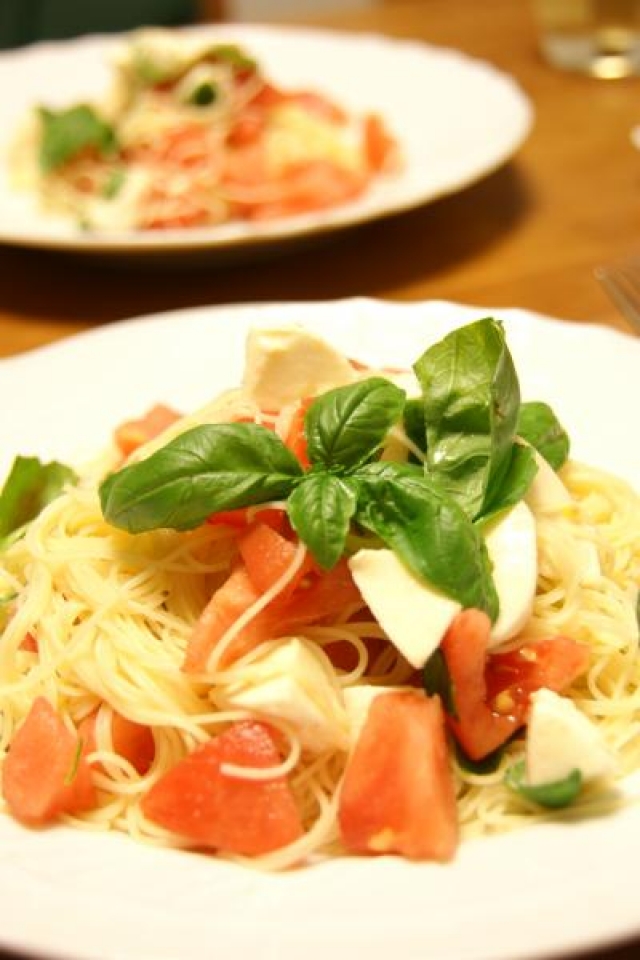 冷製パスタのレシピ