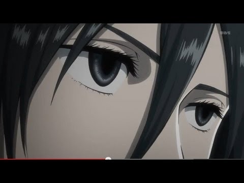 ミカサの演説シーン　進撃の巨人 第7話  Mikasa Speech Shingeki no Kyojin Episode 7 - YouTube