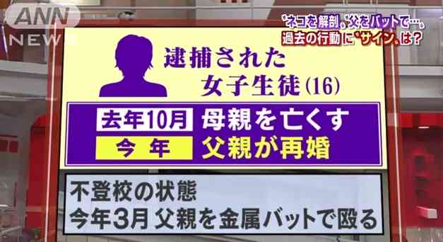 「ネコの目ん玉はコロコロしている」 二面性ある少女Aに不安漏らした母親